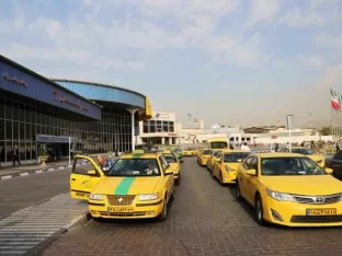 ناوگان تاکسی فرودگاه امام خمینی در تهران